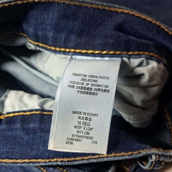 Levi's Performance 511 Slim Size 16 Reg 28×28 - Picture 6 of 11